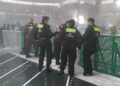 Polizisten bei Lollapalooza-Festival im Olympiastadion am 12.07.2025
