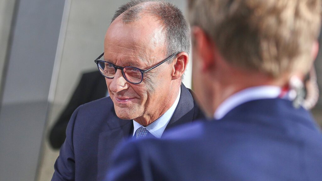 Friedrich Merz und Markus Preiß am 13.07.2025