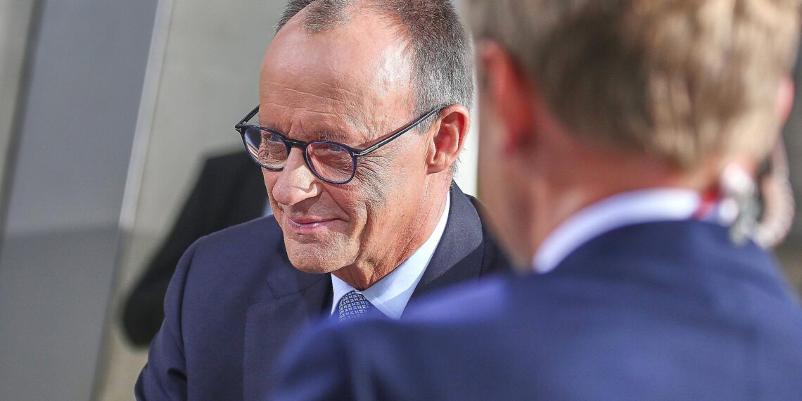 Friedrich Merz und Markus Preiß am 13.07.2025