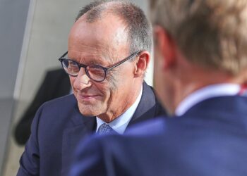 Friedrich Merz und Markus Preiß am 13.07.2025