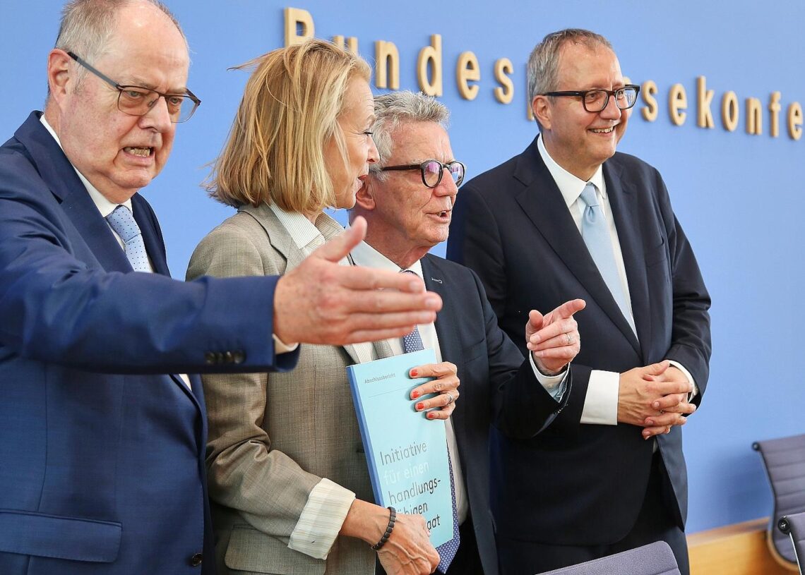 Vorstellung des Abschlussberichts der Initiative für einen handlungsfähigen Staat am 14.07.2025