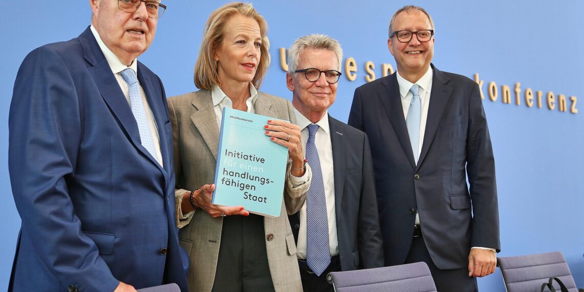 Vorstellung des Abschlussberichts der Initiative für einen handlungsfähigen Staat am 14.07.2025