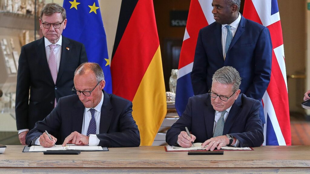 Unterzeichnung von Freundschaftsvertrag am 17.07.2025