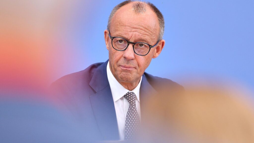 Merz will trotz Wahl-Eklat Abgeordneten freie Hand lassen 6 Friedrich Merz am 18.07.2025