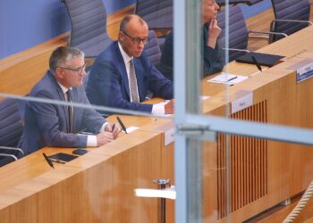 Friedrich Merz in der Sommerpressekonferenz am 18.07.2025