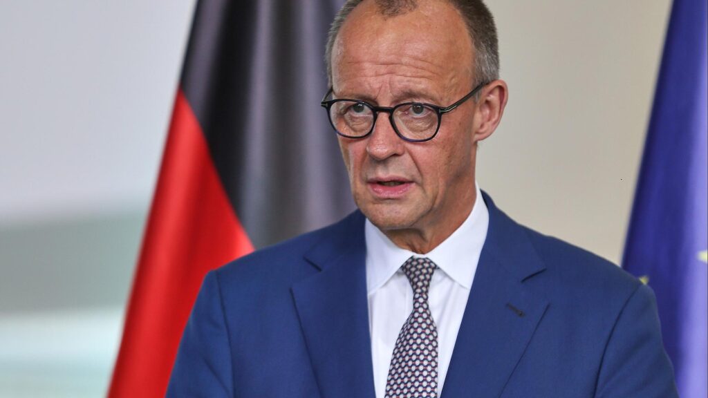 Merz sieht deutlich besseres Investitionsklima 2 Friedrich Merz am 18.07.2025