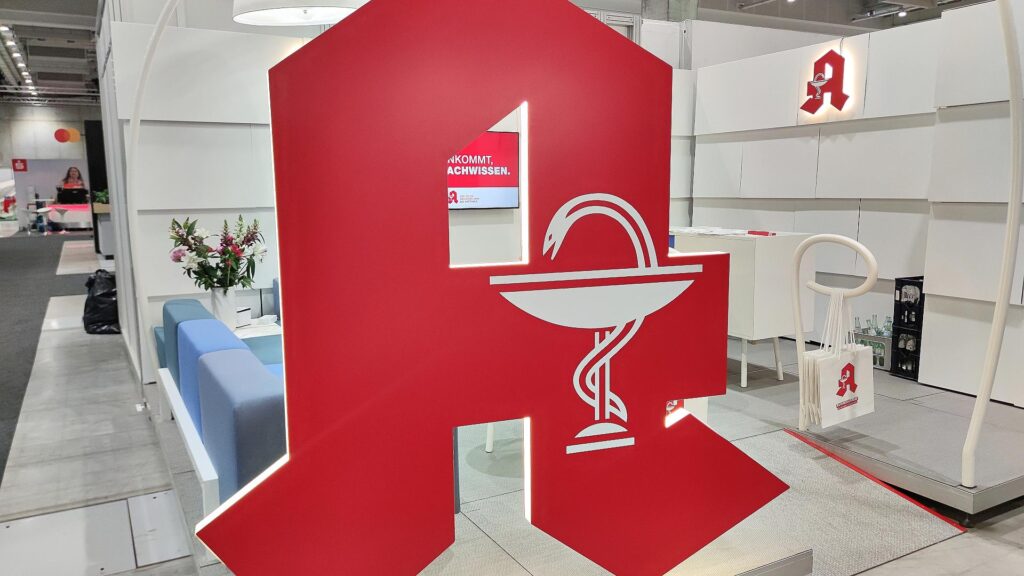 Lobbystand für deutsche Apotheken (Archiv)