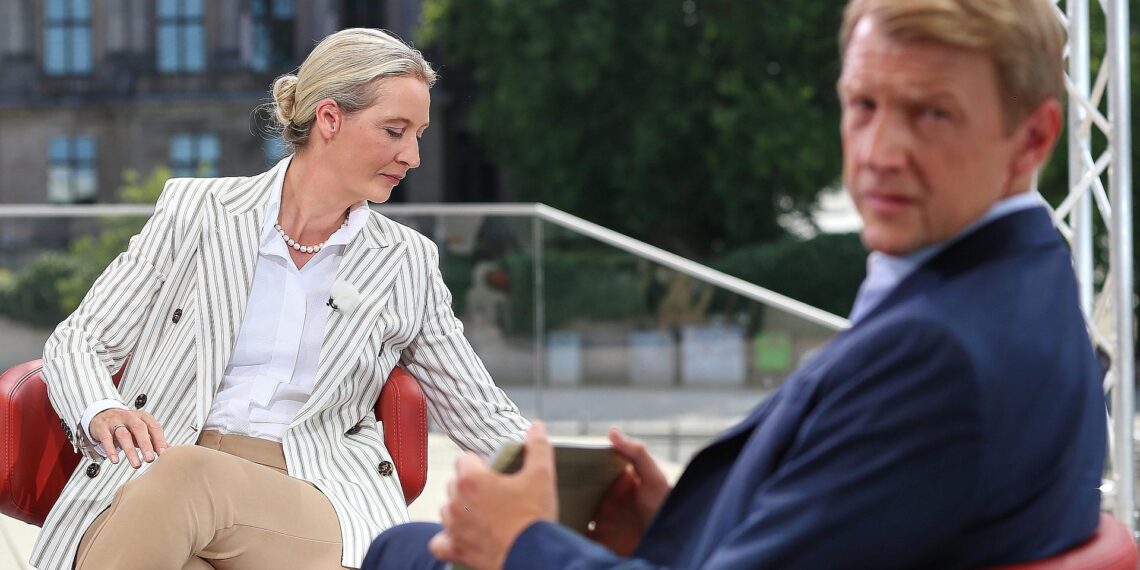 Alice Weidel und Markus Preiß