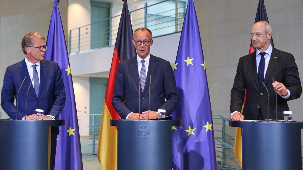 Empfang Vertreter der Unternehmensinitiative `Made for Germany` durch BK Merz am 21.07.2025