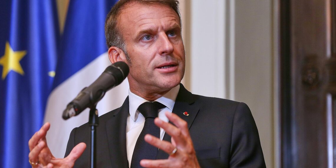 Emmanuel Macron am 23.07.2025