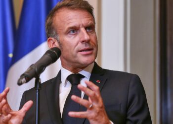 Emmanuel Macron am 23.07.2025