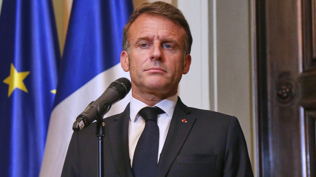 Emmanuel Macron am 23.07.2025