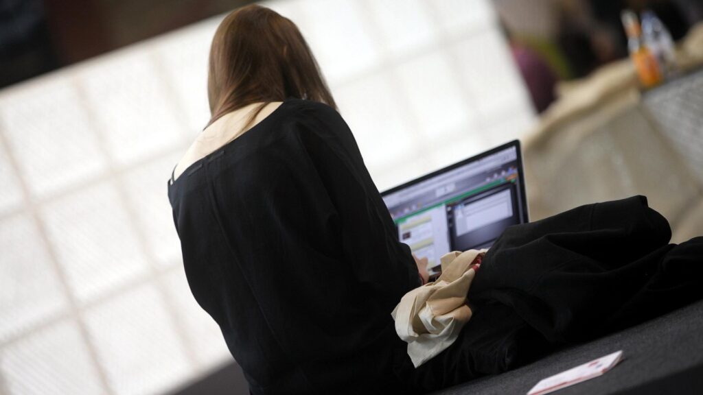 Computer-Nutzerin (Archiv)