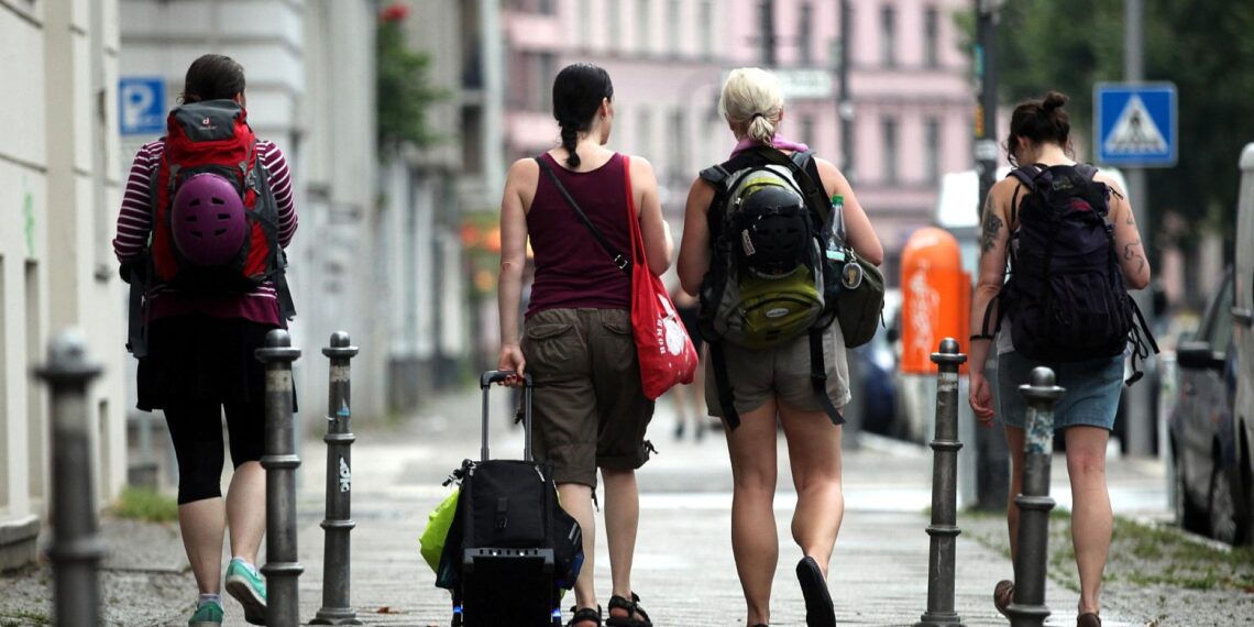 Touristen in Berlin-Kreuzberg (Archiv)