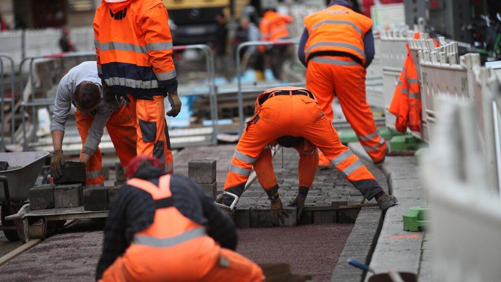 Bauarbeiter (Archiv)