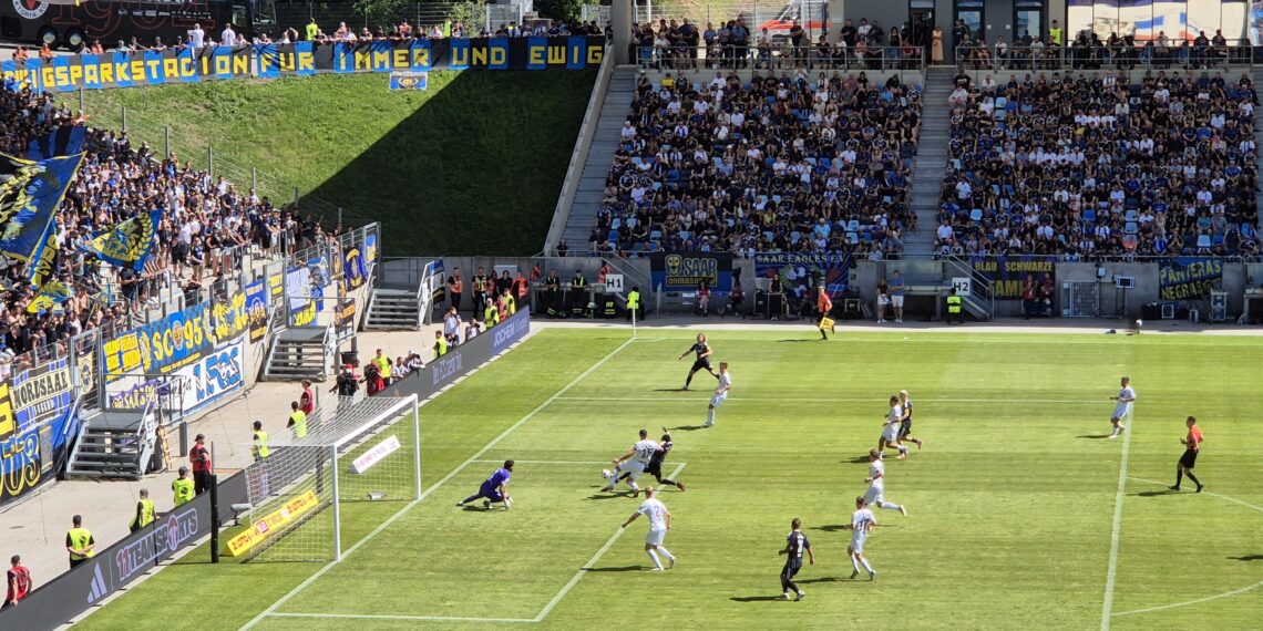 1. FC Saarbrücken - Viktoria Köln, 3. Liga, 9. August 2025