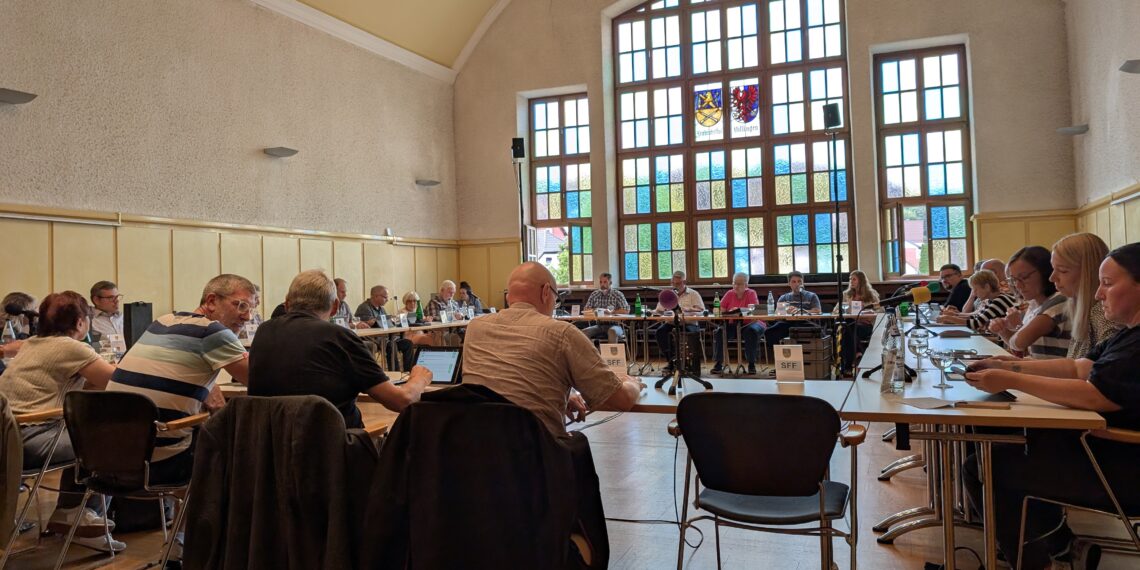 Kurzmeldungen aus dem Friedrichsthaler Stadtrat 1 Blick in den Stadtrat, 27.08.2025