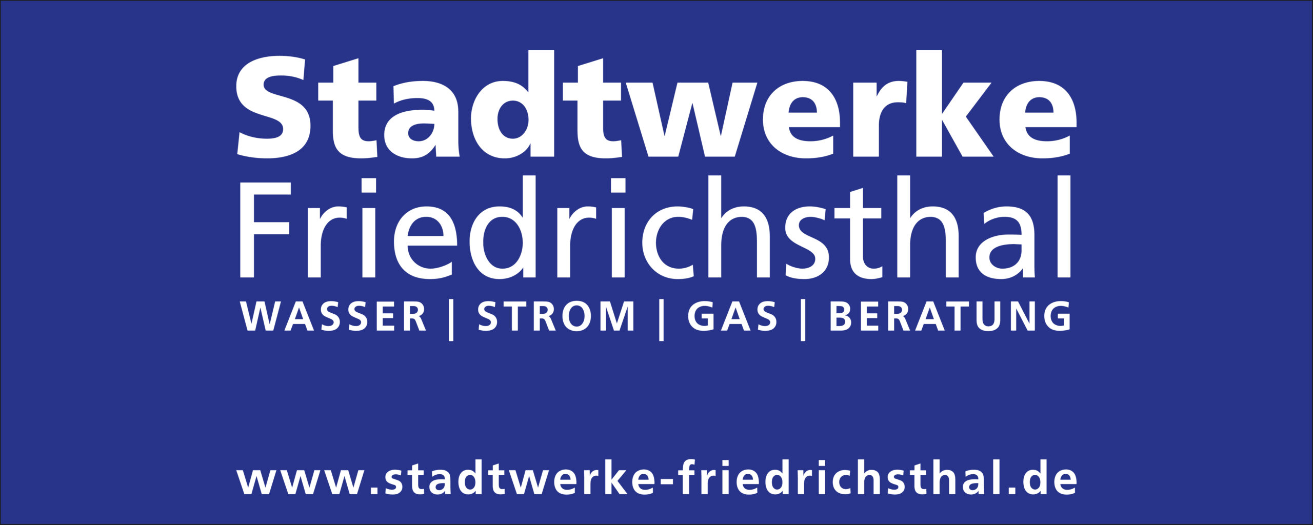 Anzeige Stadtwerke Friedrichsthal
