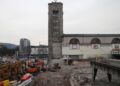 Stuttgart-21-Baustelle am Stuttgarter Hauptbahnhof