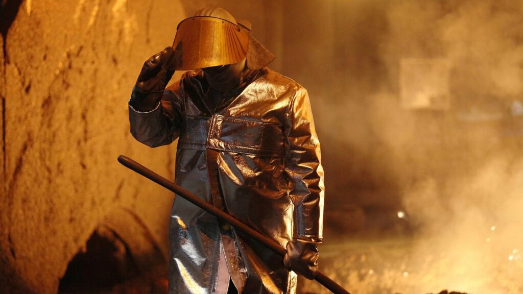 Stahlproduktion (Archiv)