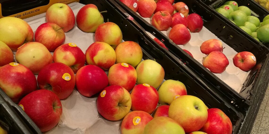 Apfelernte übersteigt voraussichtlich Eine-Million-Tonnen-Marke 1 Äpfel (Archiv)