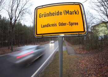 Grünheide in Brandenburg (Archiv)