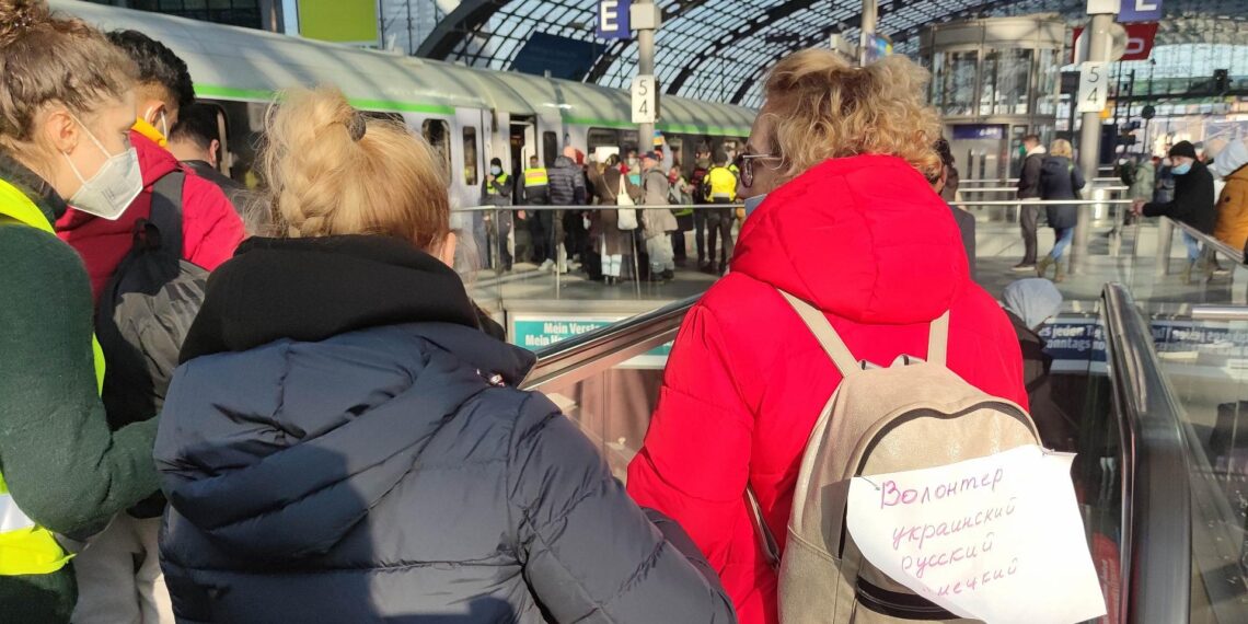 Ankunft von Flüchtlingen aus der Ukraine in Deutschland (Archiv)