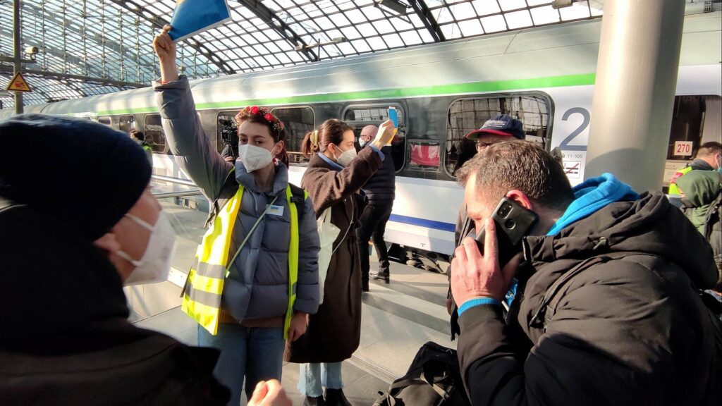 Ankunft von Flüchtlingen aus der Ukraine in Deutschland (Archiv)