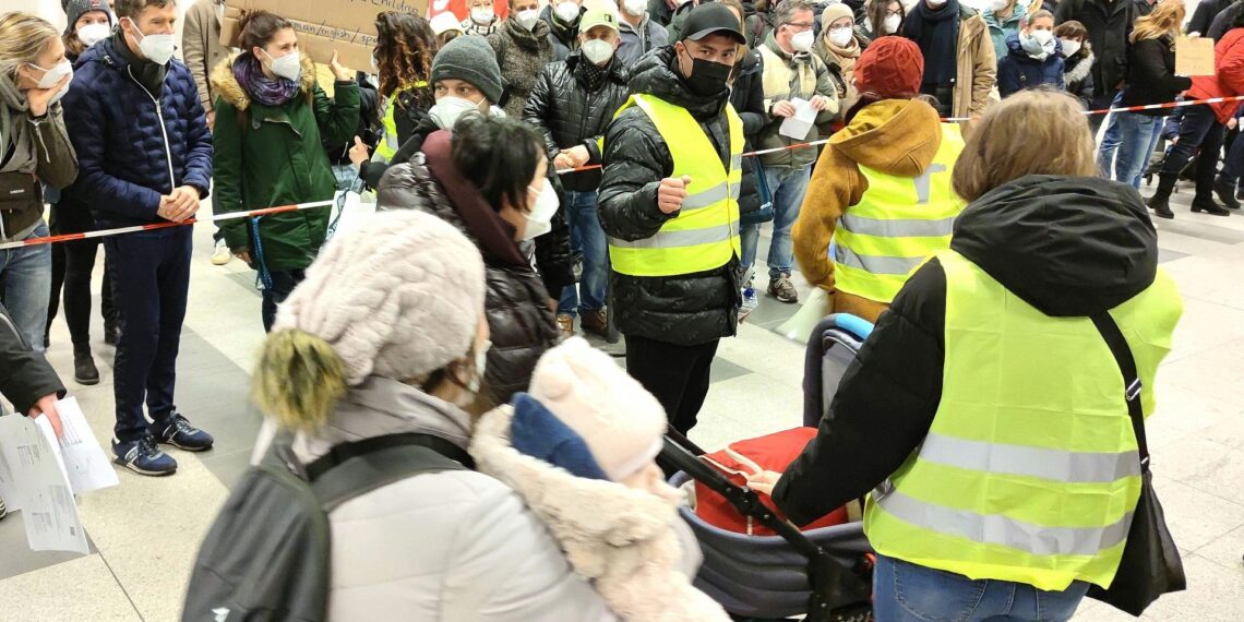 Ankunft von Flüchtlingen aus der Ukraine in Deutschland (Archiv)