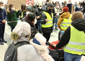 Ankunft von Flüchtlingen aus der Ukraine in Deutschland (Archiv)