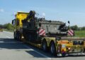 Panzer-Transport auf der Autobahn (Archiv)