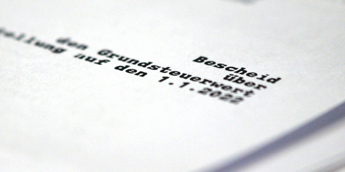 Grundsteuerbescheid (Archiv)