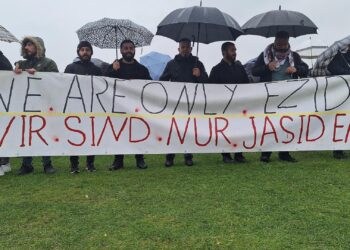 Jesiden-Protest (Archiv)