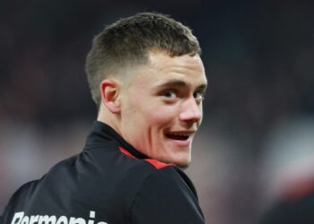 Florian Wirtz vor seinem Wechsel noch bei Bayer Leverkusen (Archiv)