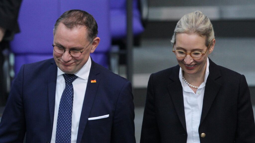 Tino Chrupalla und Alice Weidel (Archiv)