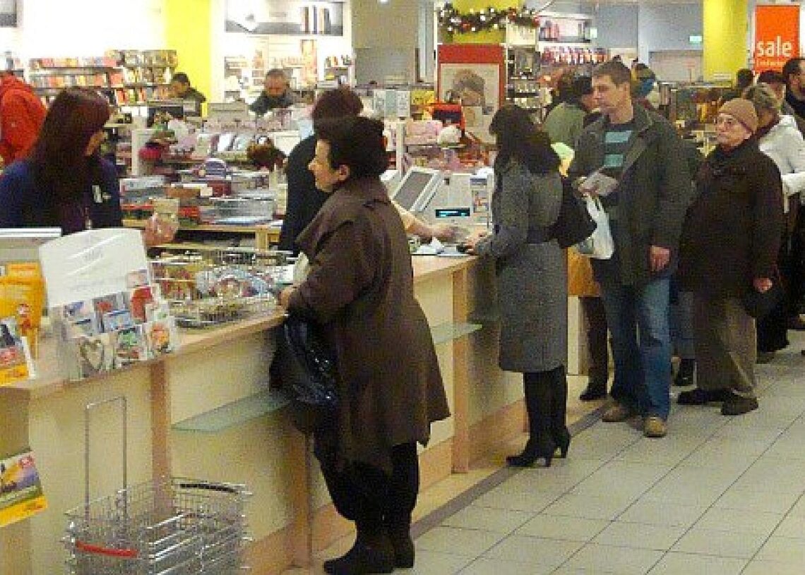 Verkauf in einem Kaufhaus (Archiv)