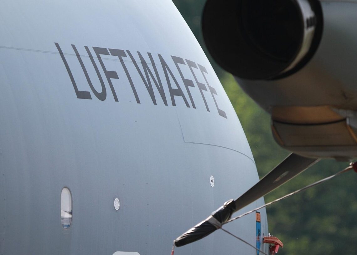 Schriftzug `Luftwaffe` (Archiv)