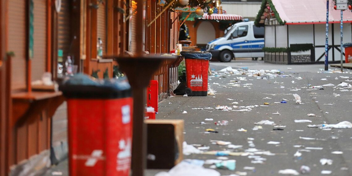 Tatort nach Anschlag auf Magdeburger Weihnachtsmarkt (Archiv)