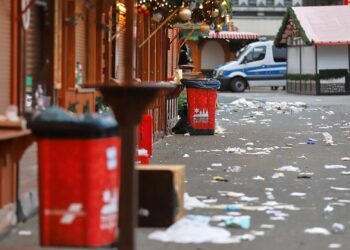 Tatort nach Anschlag auf Magdeburger Weihnachtsmarkt (Archiv)
