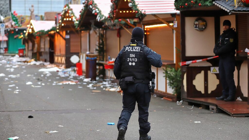Tatort nach Anschlag auf Magdeburger Weihnachtsmarkt (Archiv)