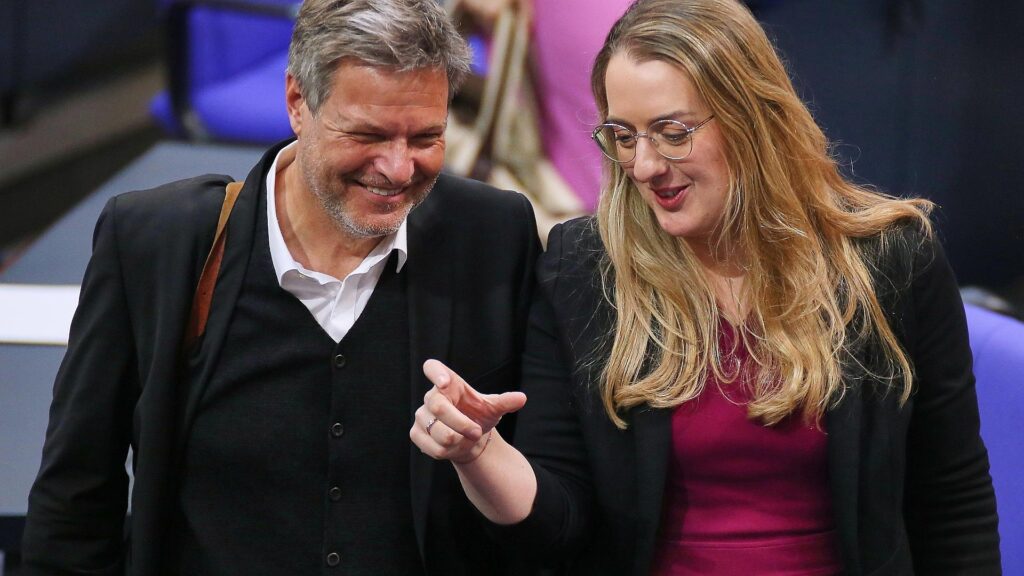 Robert Habeck und Katharina Dröge (Archiv)