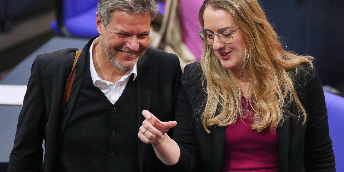 Robert Habeck und Katharina Dröge (Archiv)