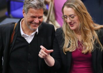 Robert Habeck und Katharina Dröge (Archiv)