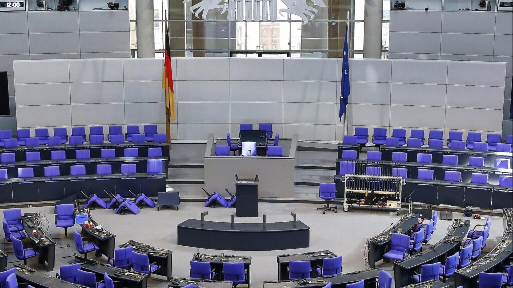 Umbauarbeiten im Bundestag (Archiv)