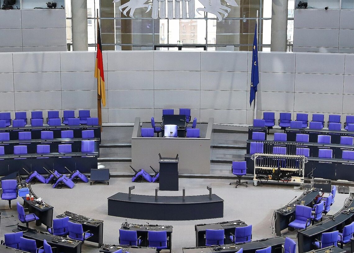 Umbauarbeiten im Bundestag (Archiv)