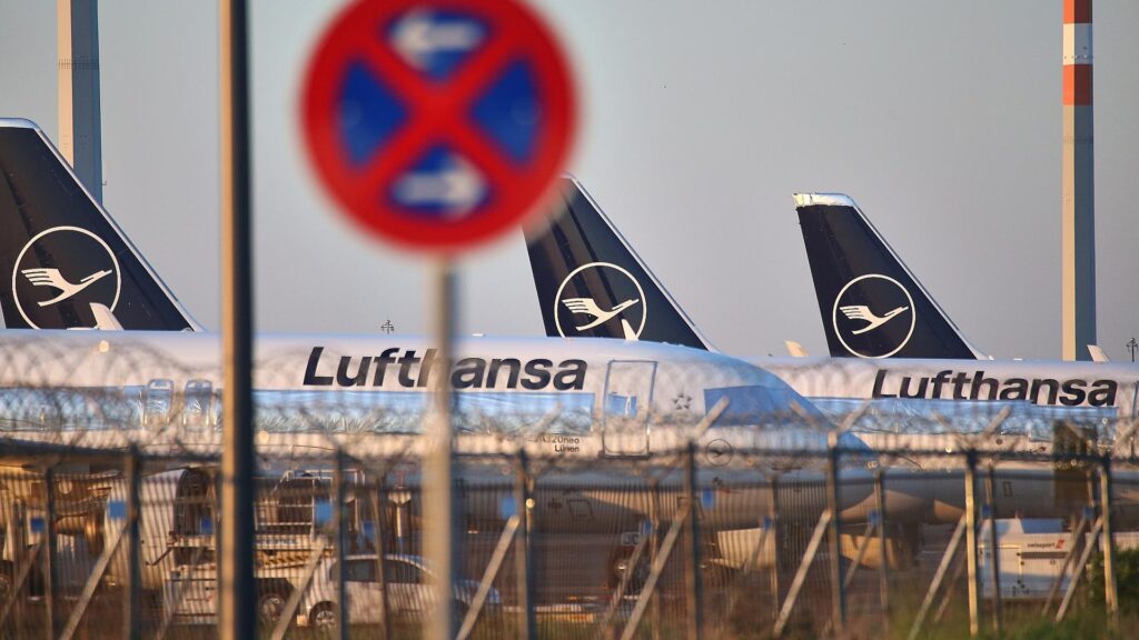 Lufthansa-Flugzeuge (Archiv)