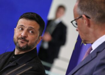 Wolodymyr Selenskyj und Friedrich Merz (Archiv)