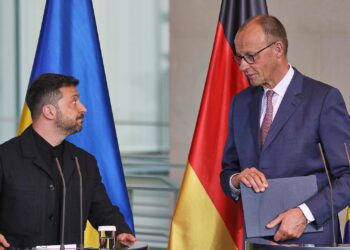 Wolodymyr Selenskyj und Friedrich Merz (Archiv)
