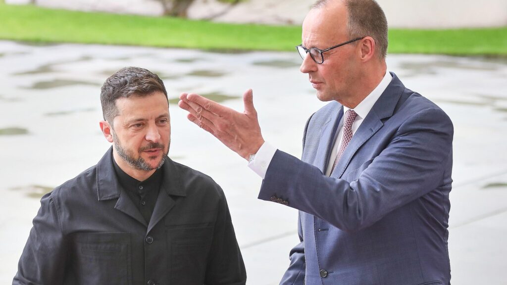 Wolodymyr Selenskyj und Friedrich Merz (Archiv)