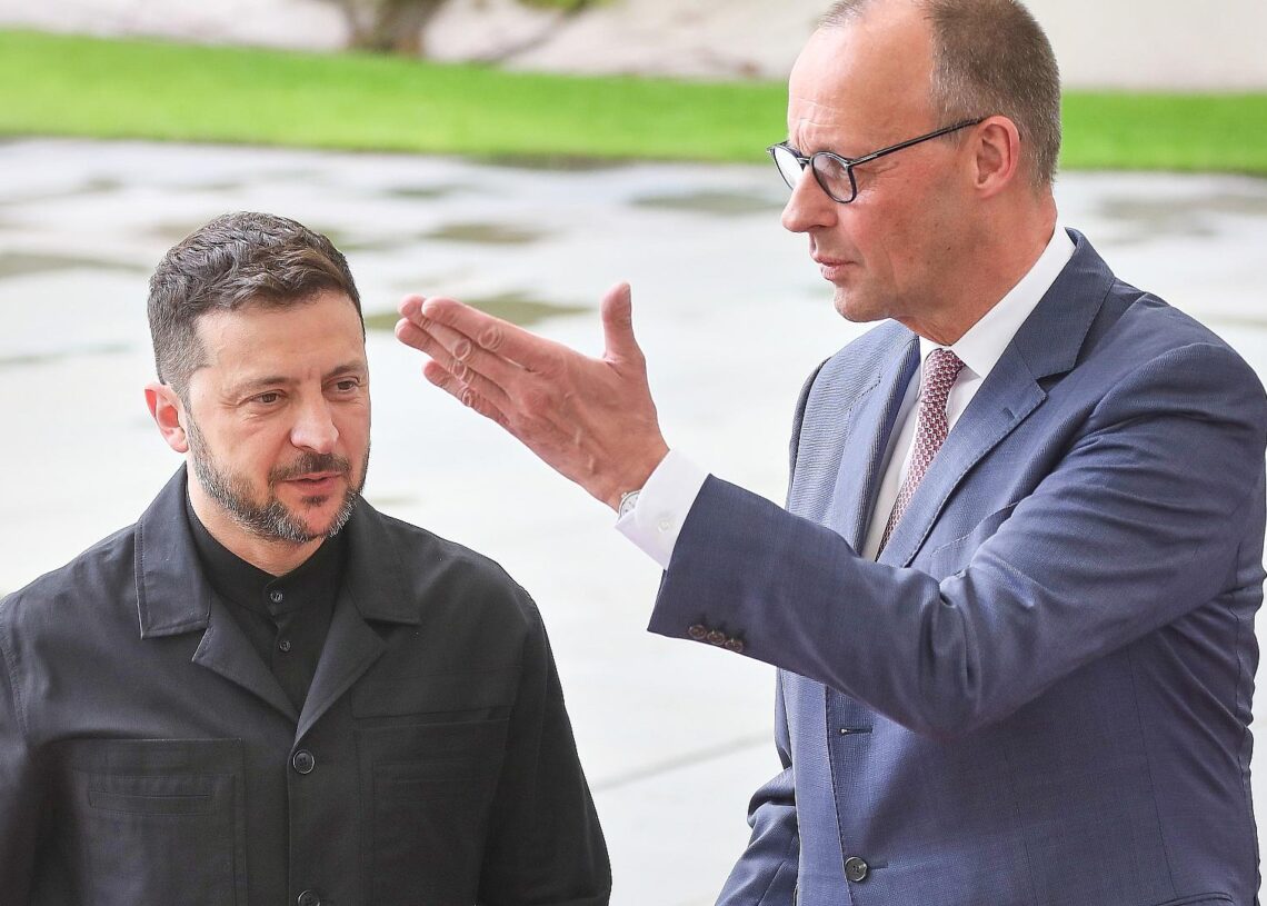 Wolodymyr Selenskyj und Friedrich Merz (Archiv)